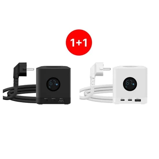 MT16 큐브 고용량멀티탭  USB/C타입 67W 고속충전 멀티콘센트1.8M