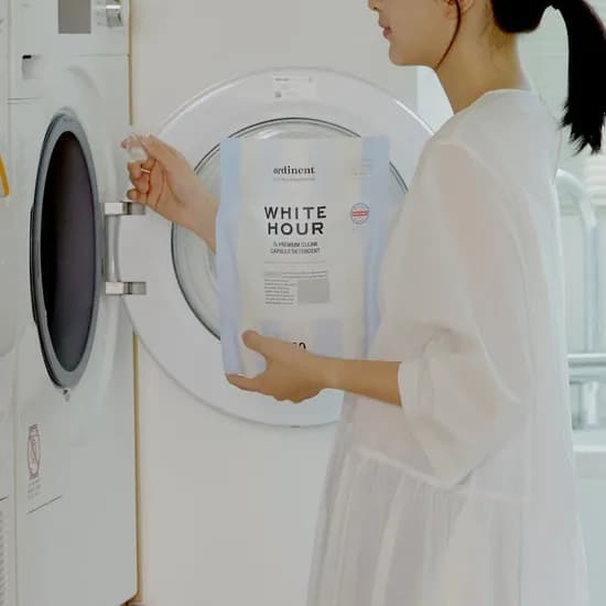 화이트아워 실내건조 7배 고농축 캡슐세제 드럼 일반겸용 50캡슐