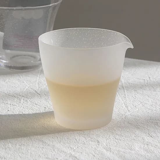 버블리 미스트 저그 270ml 소스저그 다완 포그 유리컵 글라스잔
