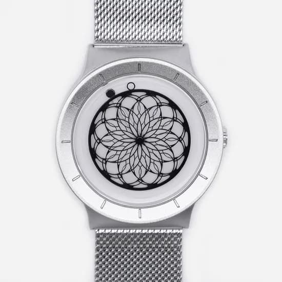 Ondara Kinetic Wristwatch Silver 손목시계