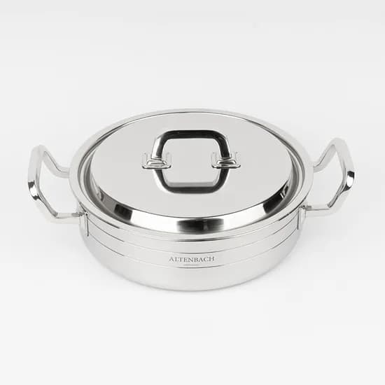큐라이네 인덕션 통5중 냄비 멀티케셀 24cm 스티머