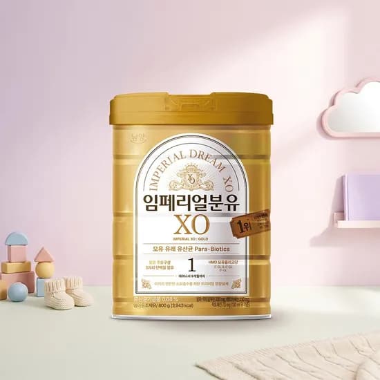 임페리얼 분유 XO 1단계 800g 6캔 /  캔분유