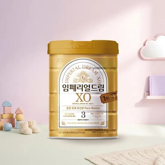 남양 임페리얼드림 XO GOLD 3단계 800g 6캔 / 캔분유