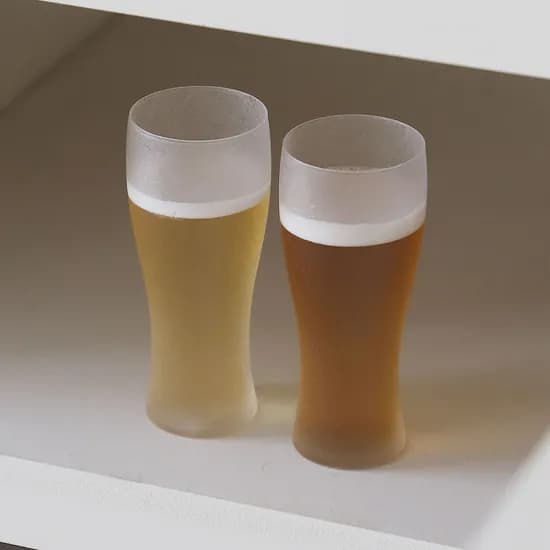도요사사키 미스트 비어글라스 360ml 맥주잔 유리잔