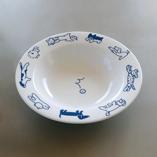 woof woof circle dance pastabowl 멍멍술래 파스타볼 34,000원