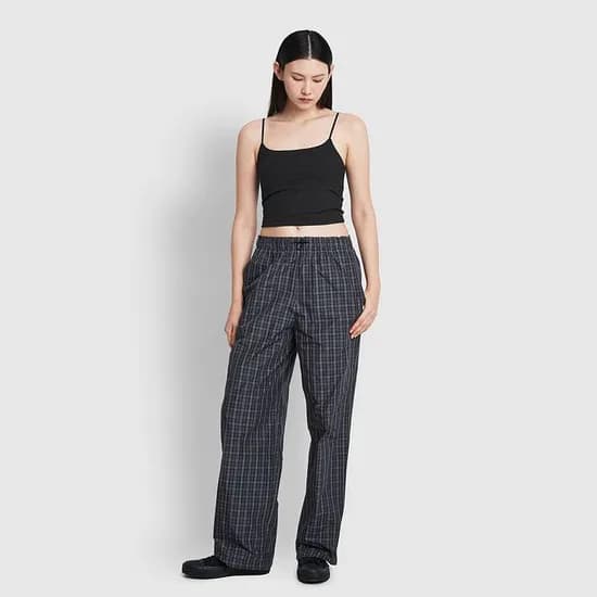 여 코튼 모달 로우백 크롭브라 (3 sizes)(3 colors)