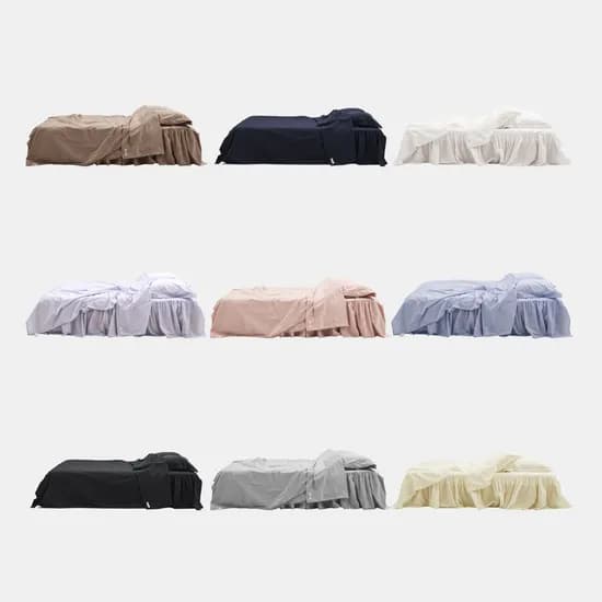 에브리데이 플랜지디테일 60수 코튼 여름이불, 플랫시트 (2 SIZES, 9 COLORS)