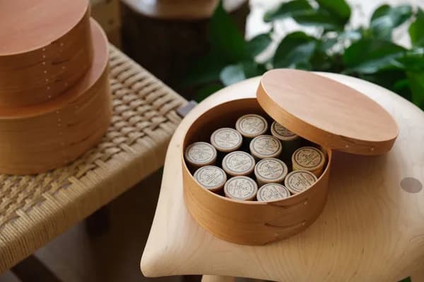 원목 원형 셰이커박스 Shakerbox 체리 소품 정리함 55,000원