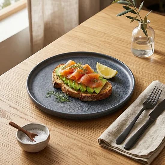 폼아트 접시 25.5cm 카본