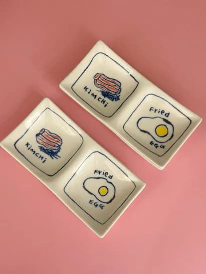 2칸 나눔 플레이트(2-COMPARTMENT PLATE) M
