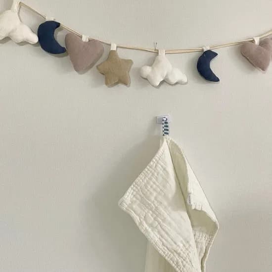 정련된 4겹 강화 소창 흡수력 좋은 먼지 없는 목욕 고리 순면 수건