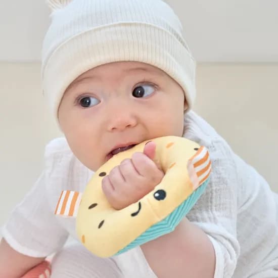 신생아 아기 디저트 딸랑이 인형 세트 100일 백일 2개월 3개월 장난감 선물