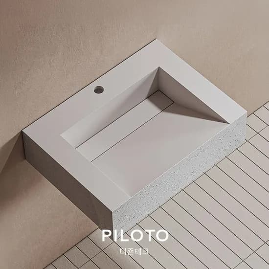 빈티지 콘크리트 그라몽벽걸이세면기1003-600 YD6