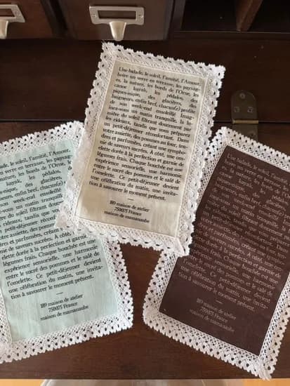 Vintage Note Lace mat 빈티지 레이스 매트