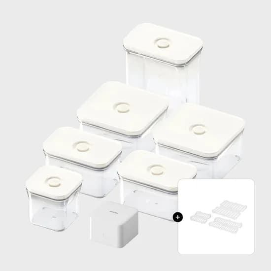 패브릭 앞치마 증정_마하 세이브팩 7종 세트 크림 + 채반 3종 세트 증정