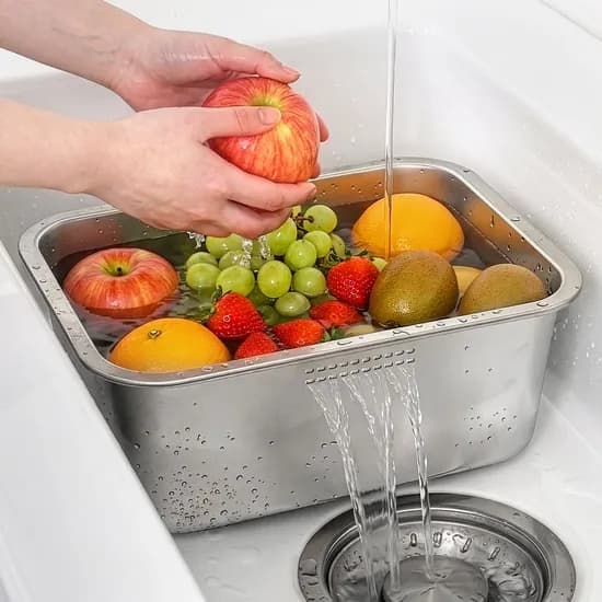 스텐 304 설거지통 사각 물빠짐 싱크대 대용량 다용도 설거지볼 23,900원