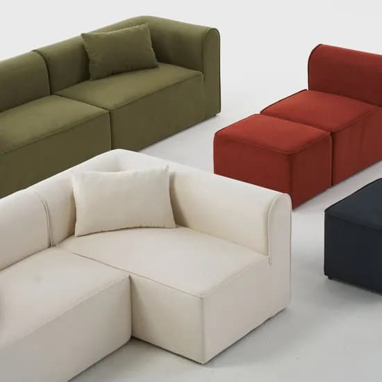 모보 패브릭 모듈 소파 4types / 4colors