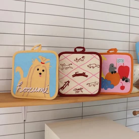 pot holder 냄비 받침 3종