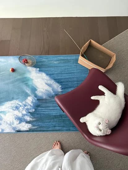 에너지틱 웨이브 러그 100x150