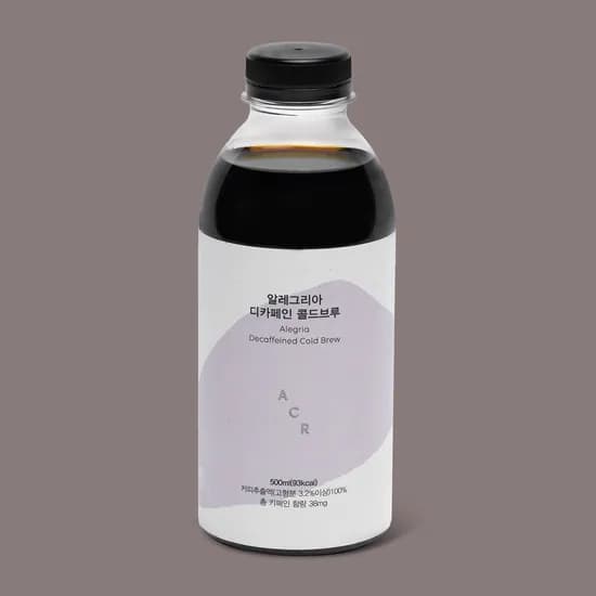 알레그리아 디카페인 콜드브루 500ml 원액