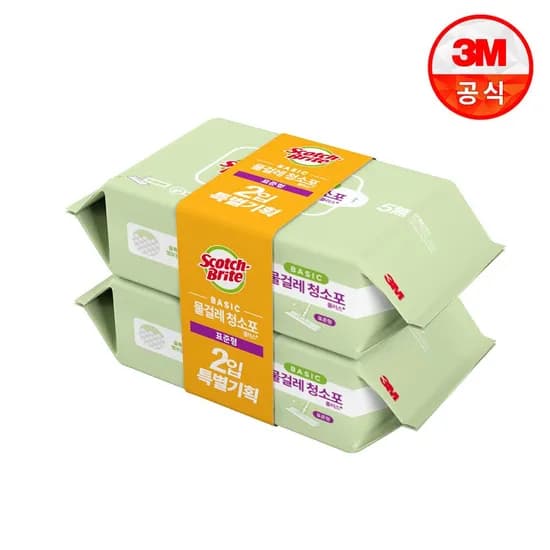 실속형 베이직 물걸레 청소포 80매(40매x2개)