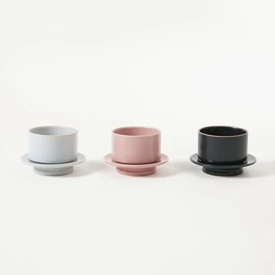 옳음 국내생산 도자기 다기잔 받침 7color