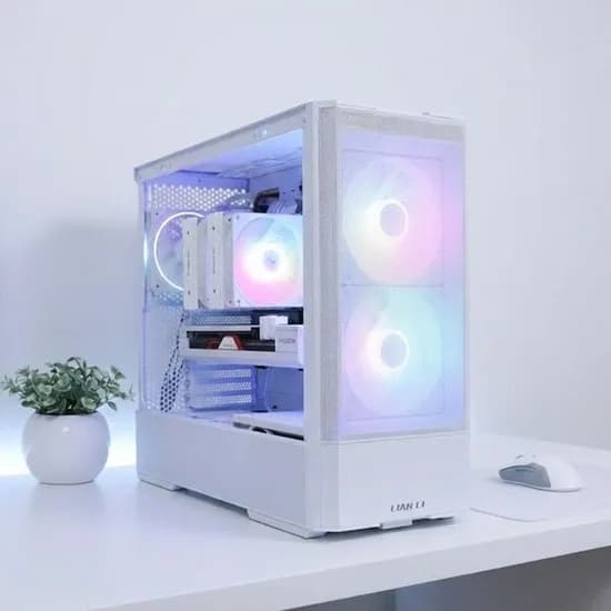 랜쿨 207 화이트 감성 게이밍PC(7500F/5060/16G)
