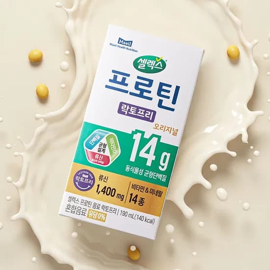 *(행사)셀렉스 프로틴 음료 락토프리 190ml 24팩