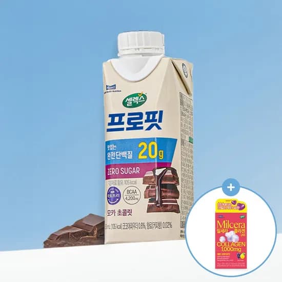 *셀렉스 프로핏 완전단백질 모카초콜릿 드링크 250ml 18팩
