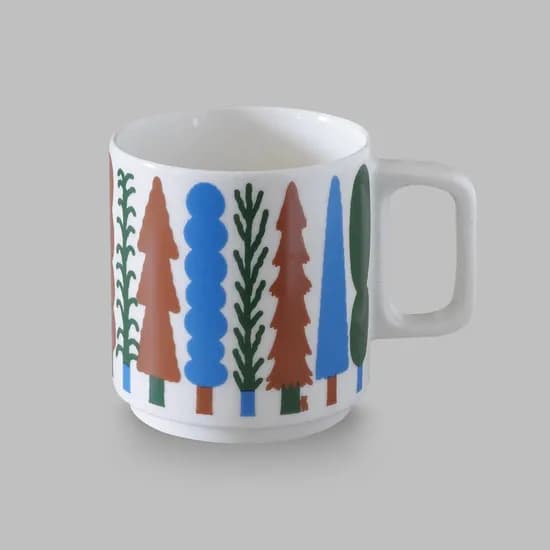 CBB MUG3 01 Long tree bear 일러스트 머그컵 300 ml