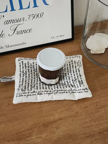 pour une pause 레터링 팟 홀더 냄비받침