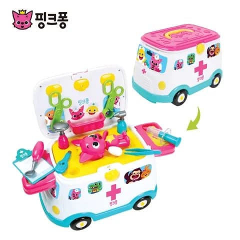 119구급차 병원놀이 붕붕카플레이세트