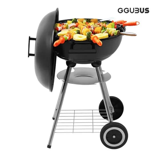 원형 바베큐그릴 애플43 숯불그릴 훈제 직화 BBQ 야외 대형 캠핑