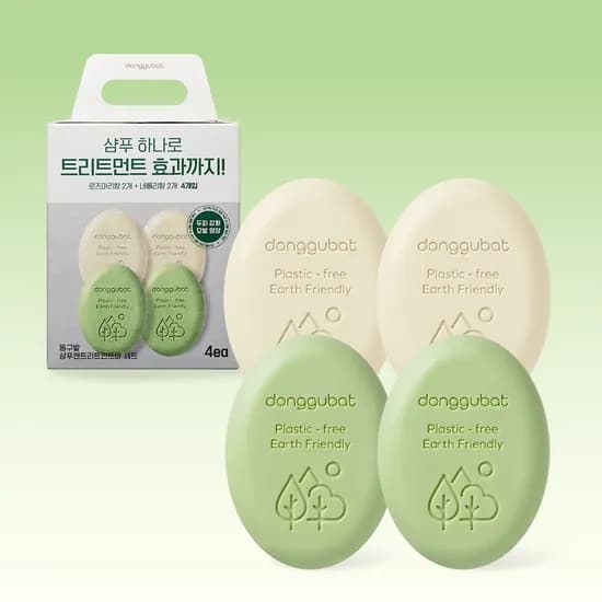 샴푸 앤 트리트먼트바 올인원 세트 100g x 4개