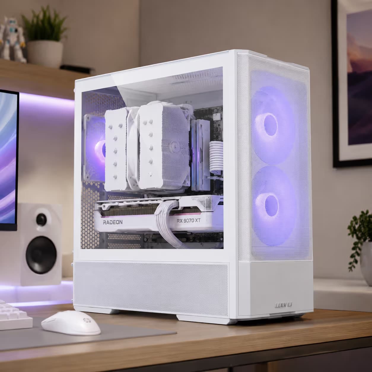하이엔드 구성 감성 게이밍 PC (9800X3D/9070XT/32G)
