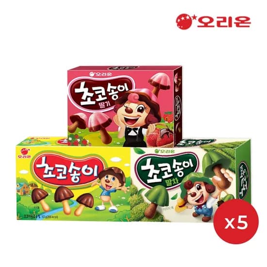 초코송이 3종 15개