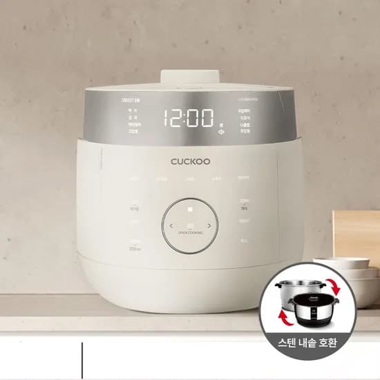 10인용 올스텐 마스터셰프 트윈프레셔 밥솥 CRP-LHTAR1010FGI