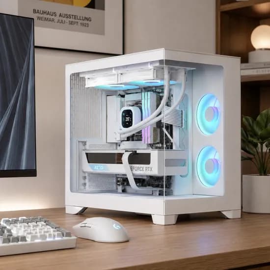 Pop 2 Vision RGB 화이트 감성 게이밍PC (9800X3D/5080/32GB)