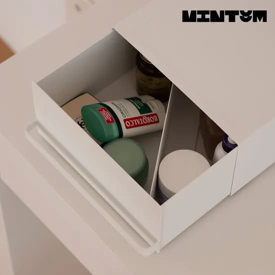 칸칸담이 미니 수납함 슬라이딩도어 자석칸막이 정리함