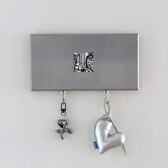 취향수집 쇠테리어 자석 아카이브 액자 - 풀스텐액자 13x25cm
