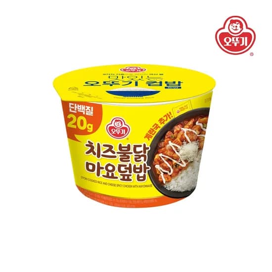 컵밥 치즈불닭마요덮밥(밥150)(즉석국)(단백) 284.5g