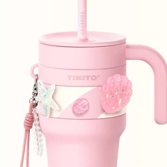 스위치 대용량 텀블러 오션 페블 에디션 650ml, 핑크
