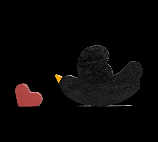 BLACK BIRD 블랙버드 우드오브제