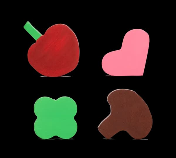 Wood magnet Set 우드 마그넷 세트