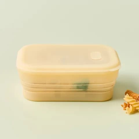 접어서 보관하는 올실리콘 밀폐용기 500ml