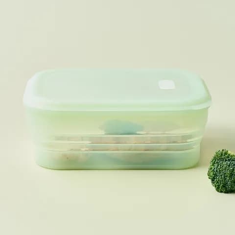 접어서 보관하는 올실리콘 밀폐용기 900ml