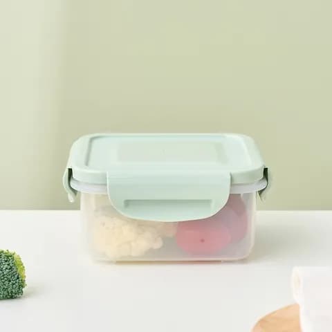 뚜껑까지 은 이온Ag+ 항균 밀폐용기 530ml