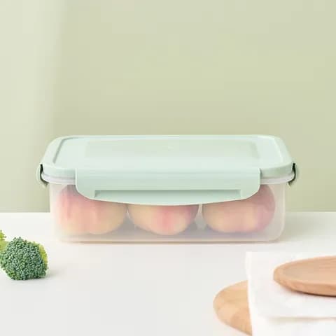 뚜껑까지 은 이온Ag+ 항균 밀폐용기 1100ml