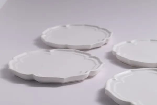 도자기 다섯꽃잎 플래터