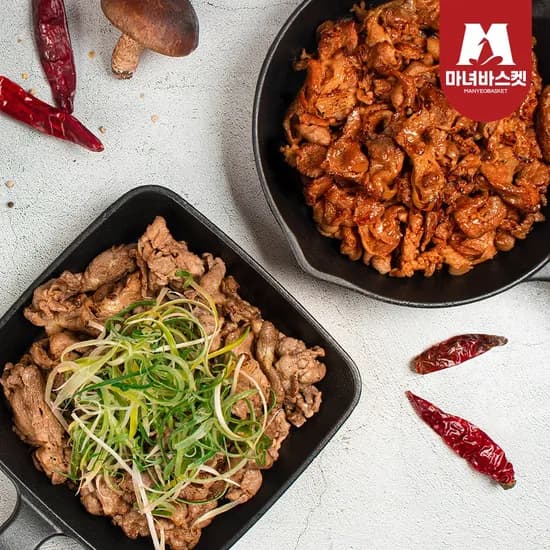 대구 북성로 연탄불고기 300g 2팩 외 불 연탄불고기 2팩